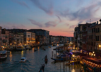 Atardecer en Venecia