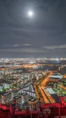 Naklejka premium view of the city