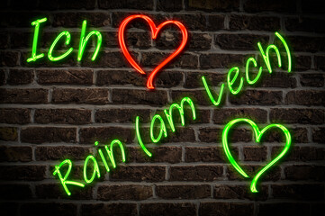 Obraz premium Rain (am Lech)