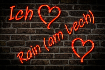 Obraz premium Rain (am Lech)