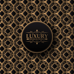 Luxury seamless pattern decorative vintage style