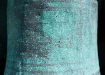 Rusted copper, corrosion, rust