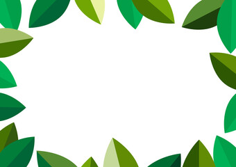 Background design with leaf and more copy space for your text.Vector illustration.