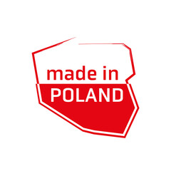Wyprodukowano w Polsce PRODUKT POLSKI made in poland znak ikona symbol na opakowania