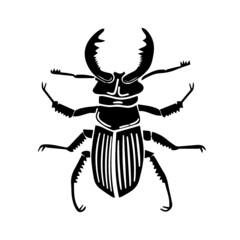 Tiny insect flat vector illustration. For a coloring book, textile fabric prints, phone case, greeting card. logo, calendar	

