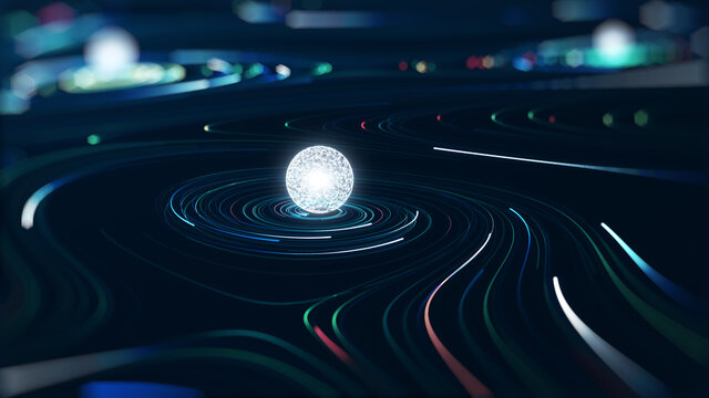 Big data visualization.