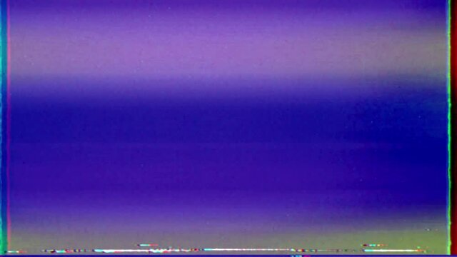 Purple vhs noise tape background