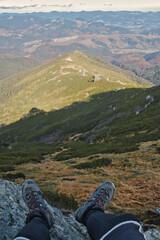landscape in the mountains