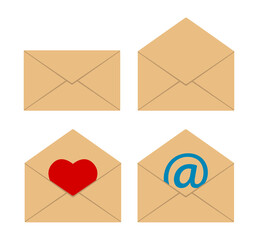 envelope icon set