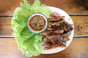 grilled beef , roasted beef or beef steak