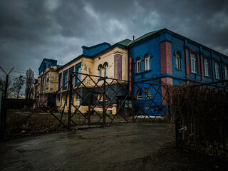 abandoned house
