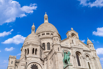 domes of Sacre Coeur, Montmartre, Paris, France