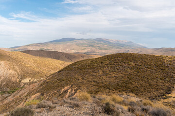 mountainous area in southern Spai