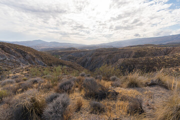 mountainous area in southern Spai