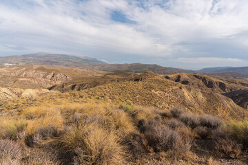 mountainous area in southern Spai