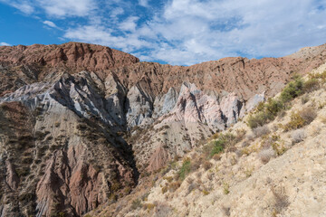 mountainous area in southern Spai