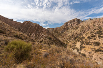 mountainous area in southern Spai