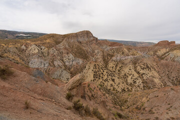 mountainous area in southern Spai