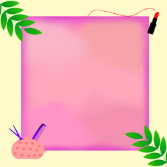 Background for hairdresser. Vector illustration