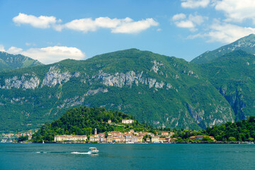 The lake of Como (Lario) at Tremezzo, Italy