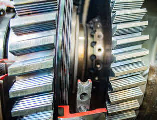 old mechanism used in airplane engines