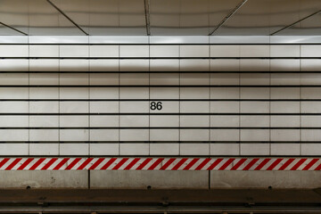 Fototapeta na wymiar 86th Street Subway - New York City