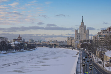 View from Bolshoy Krasnokholmsky Bridge, Moscow