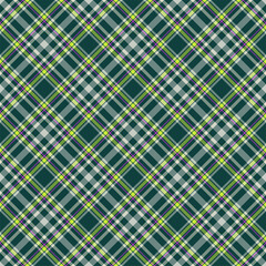 Plaid seamless pattern. Vector background of textile ornament. Flat fabric design.