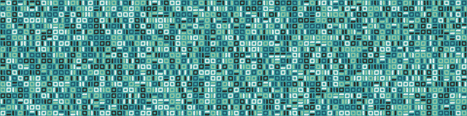 Fototapeta premium Abstract Geometric Pattern generative computational art illustration