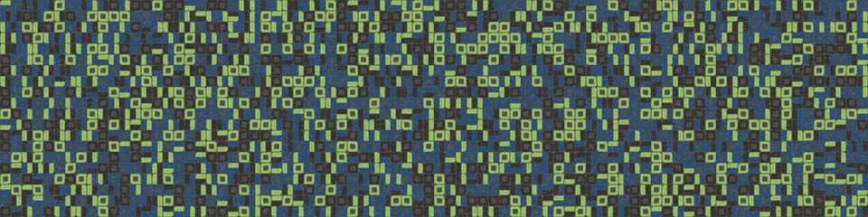 Abstract Geometric Pattern generative computational art illustration