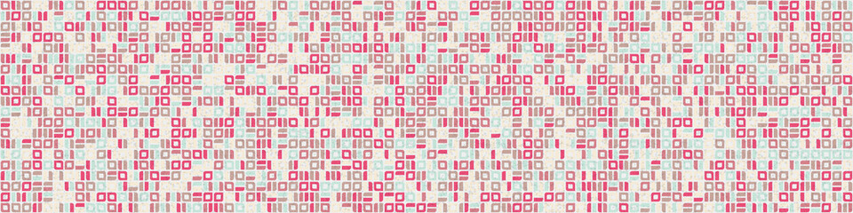 Obraz premium Abstract Geometric Pattern generative computational art illustration