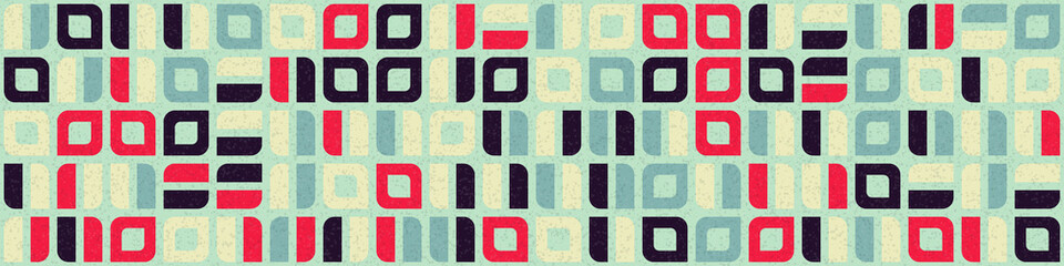 Abstract Geometric Pattern generative computational art illustration