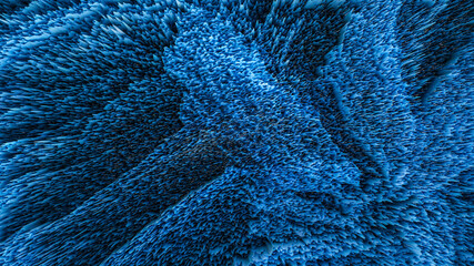 three-dimensional abstract frosty background. patterns on glass frost. 3d render illustration