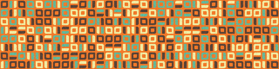 Abstract Geometric Pattern generative computational art illustration