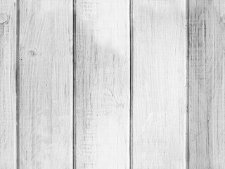 Old white wooden wall with grungy paint layer, seamless texture