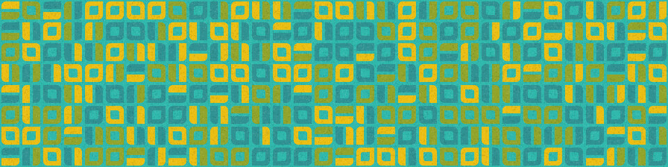 Obraz premium Abstract Geometric Pattern generative computational art illustration