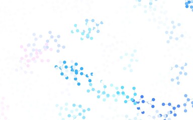 Obraz premium Light Blue, Yellow vector backdrop with artificial intelligence data.