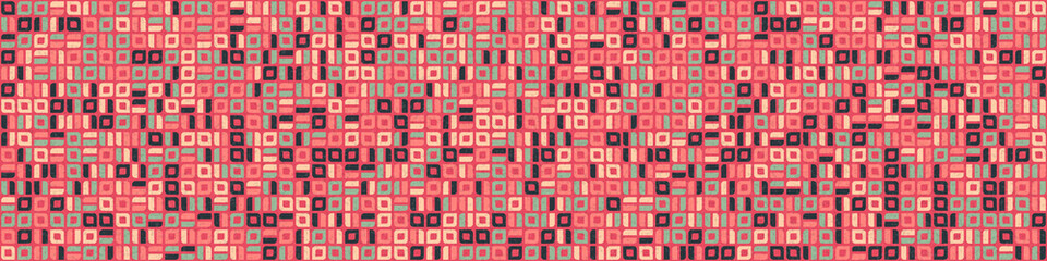 Abstract Geometric Pattern generative computational art illustration