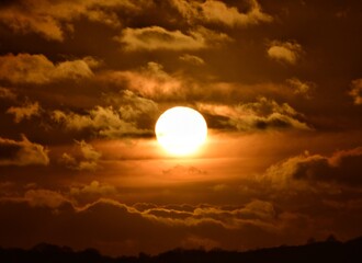 Fototapeta premium Evening Sunset