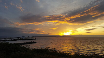 Sunset over Puget Sound