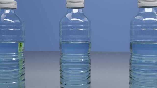 botellas de agua pl&aacute;sticas sin marca