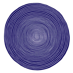 circle hand drawn doodle background , abstract illustration