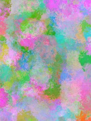 Texture background. Paints explosion. Colorfull texture. Colorful background. Painting in the garden. Digital art illustration
