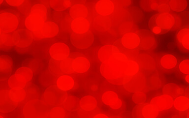Luxury red  bokeh  blur abstract background with lights for background and wallpaper Christmas,vintage.