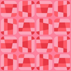 Simple abstract seamless pattern - decorative accent for any surfaces.