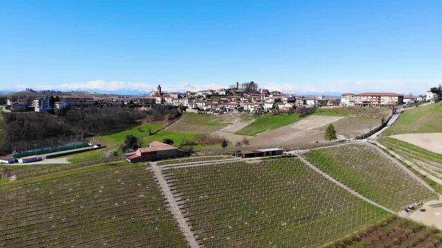 castagnole delle lanze, monferrato langhe vineyards, wine region, Piedmont, Italy