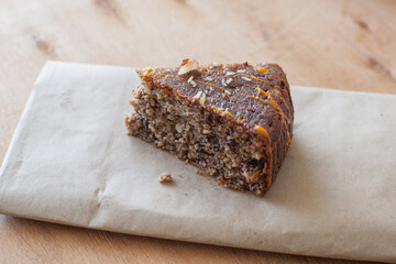 torta integral de naranja