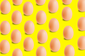 easter eggs background
