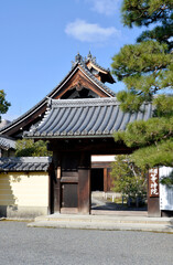 等持院　山門　京都市