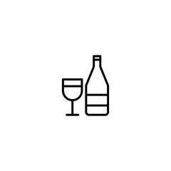 Drink icon vector for web, computer and mobile app